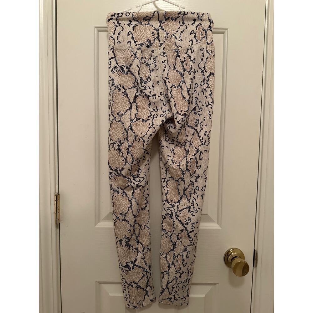 Anthropologie ALLFENIX Snakeskin Womens Leggings Sm - Picture 4 of 5